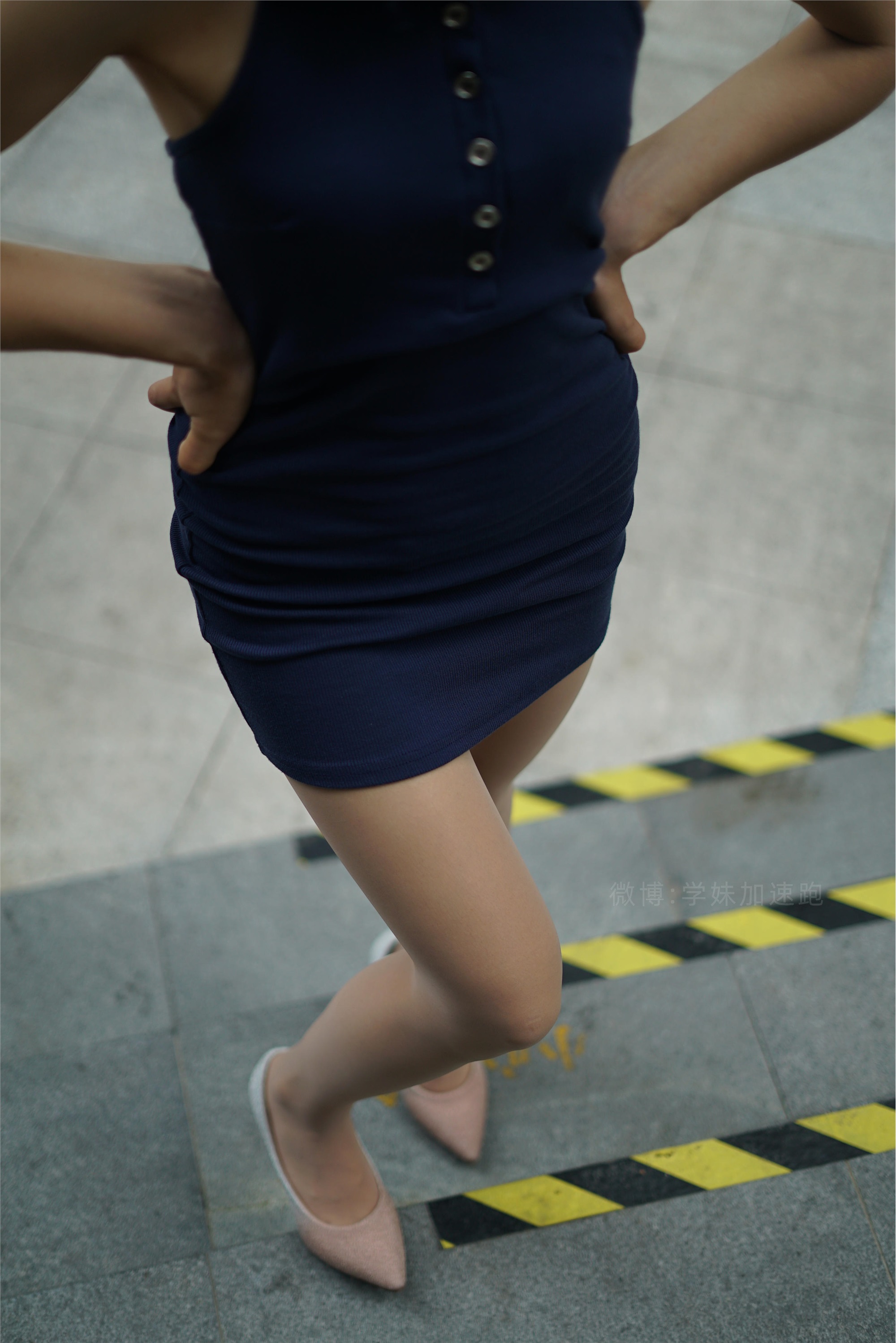 学妹加速跑 XM061《蓝色小妖姬-敏儿》